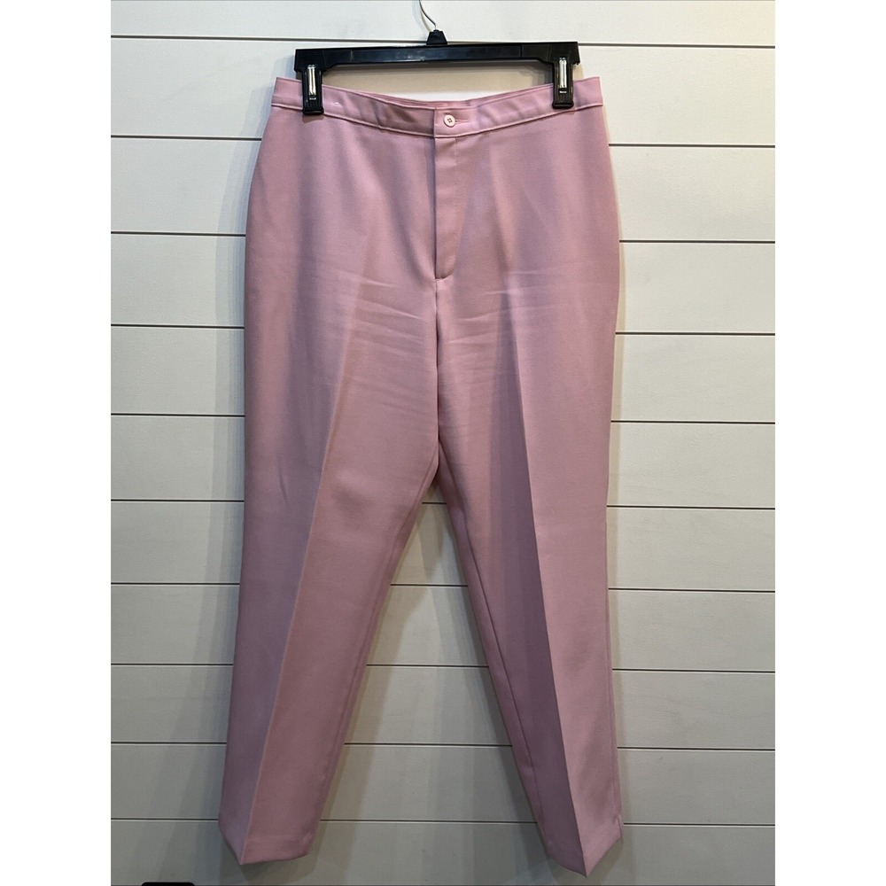 Vintage 1985 JC Penney Motion Pant Women's 32 Light Pink High Rise Grannycore